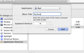 Archive Shortcut Featured